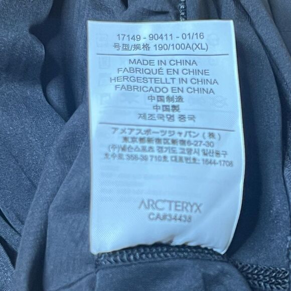 Arc’teryx Black Adan Active Running Shorts Men’s XL - Picture 9 of 9